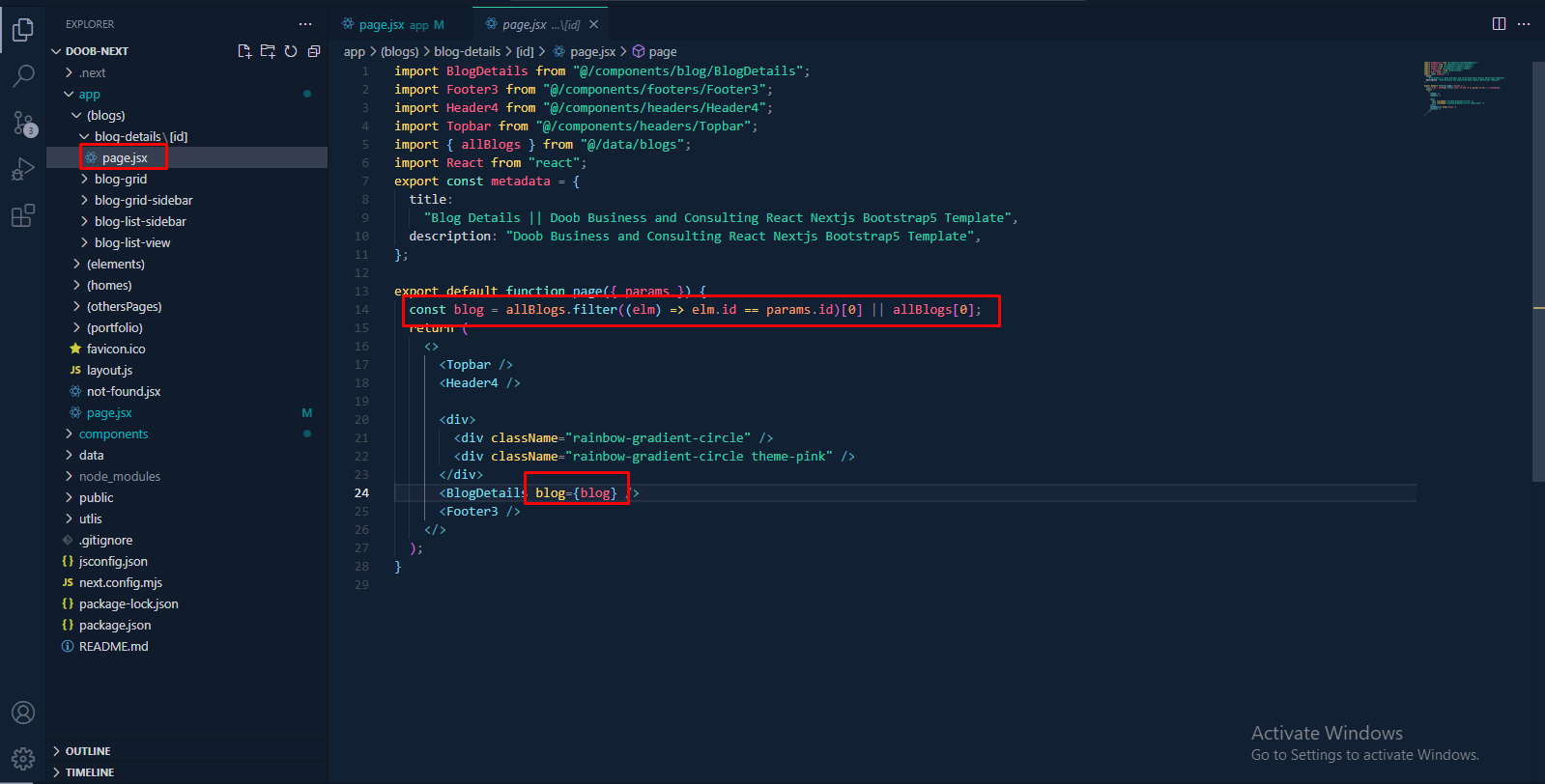 Change Blog Single Setting