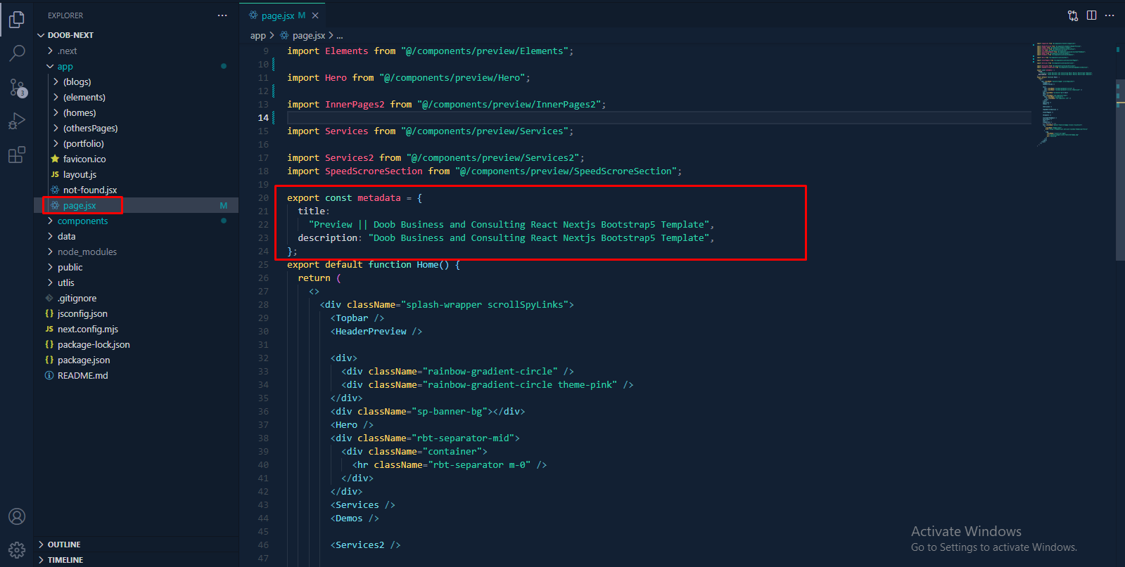 go to Appearance -> Import Demo Data
