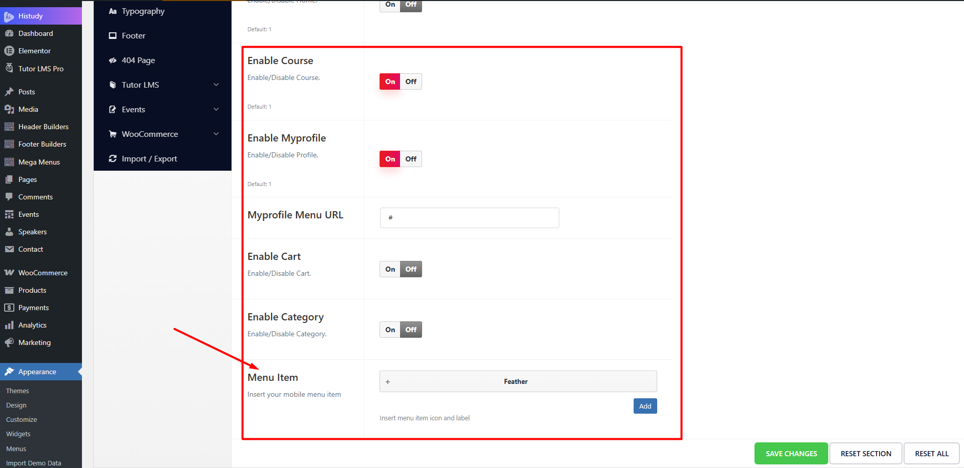 Mobile Bottom Navigation 2