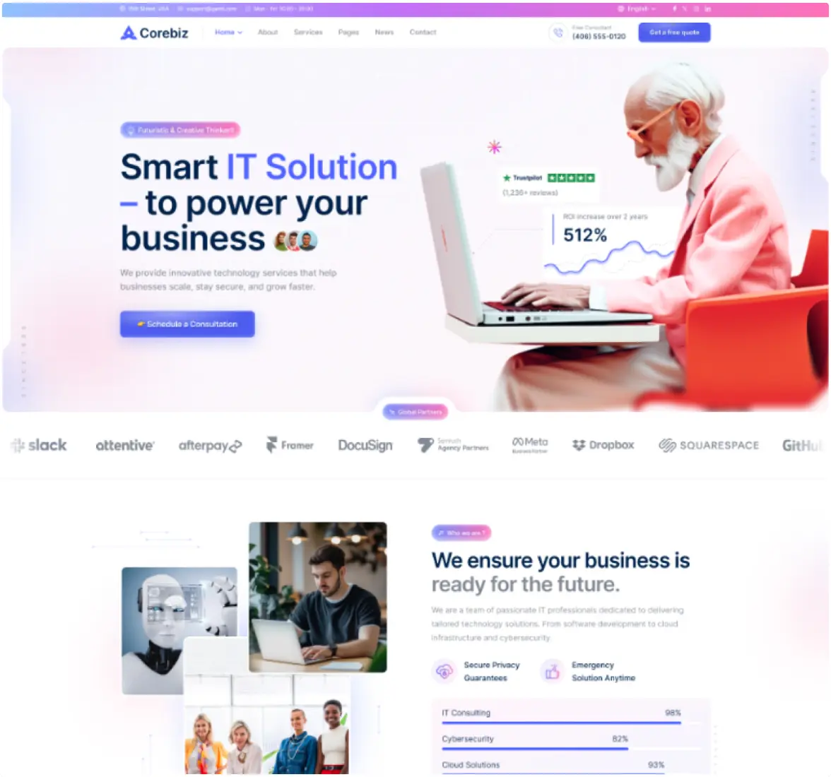 IT Solution demo preview