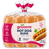 Grocero white hot dog buns