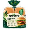 Grocero white hamburger buns