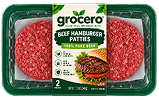 Grocero beef hamburger patties