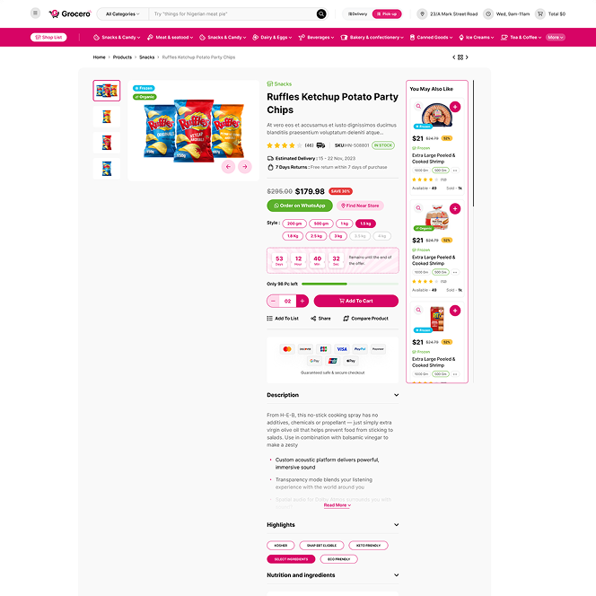 Sidebar Under Details page preview