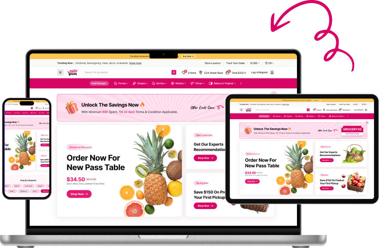Responsive desktop and mobile previews