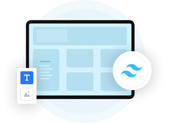 Tailwind CSS layout builder