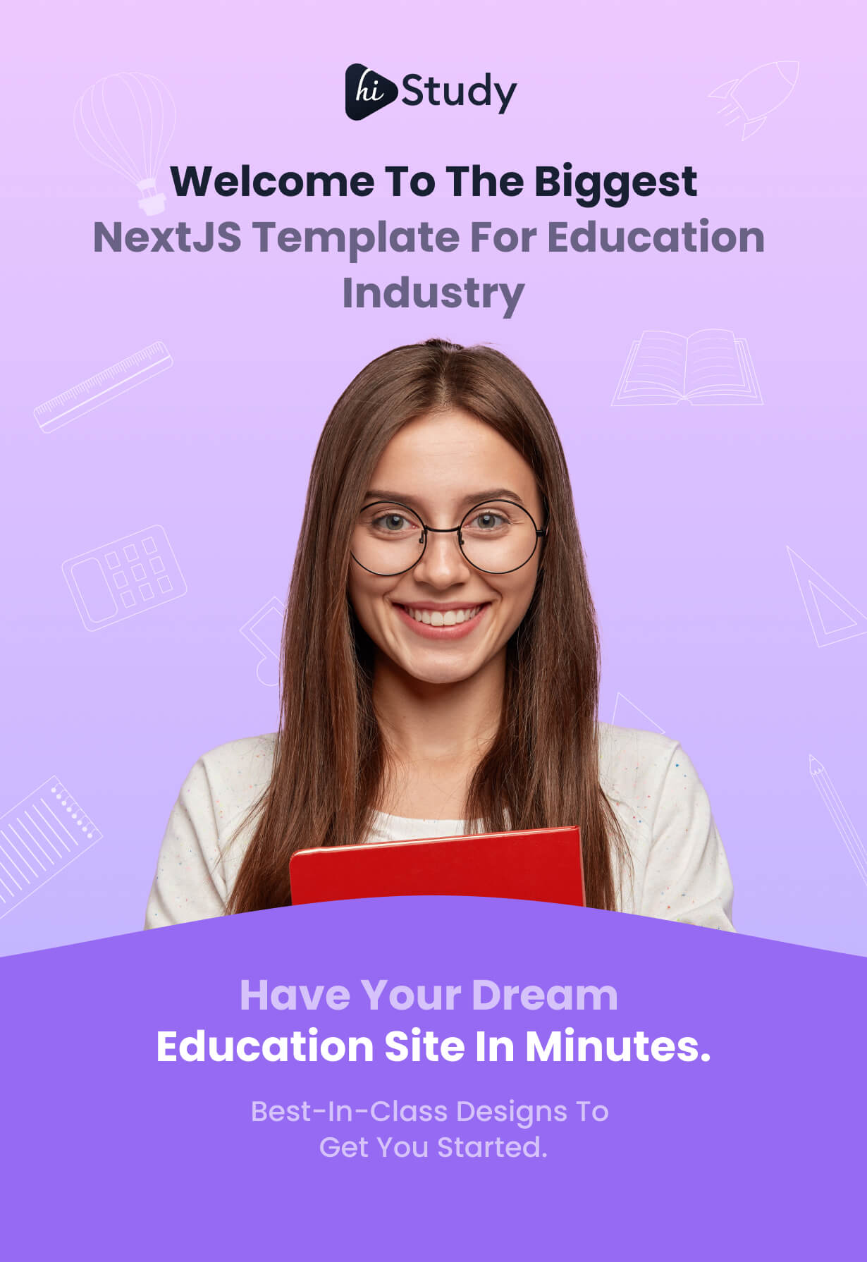 HiStudy - Online Courses & Education NextJS Template - 5
